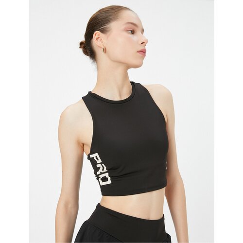 Koton Padded Sports Bra Without Underwire With Window Detail on