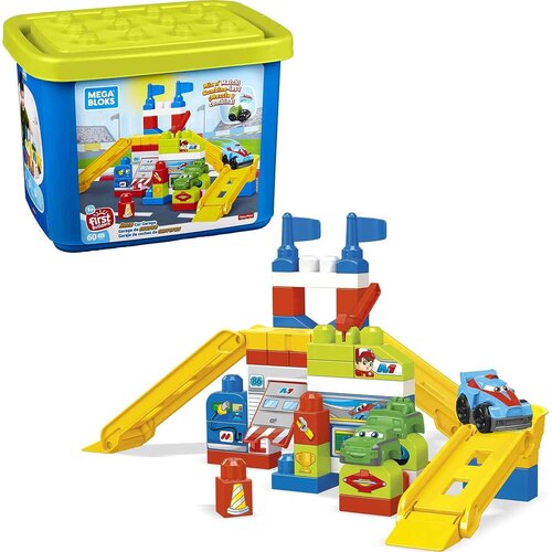 Fisher Price Kocke Mega Bloks garaža, 60delova FP FVJ02 Slike