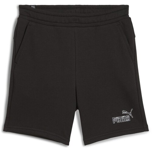 Puma ESS+ CAMO SHORTS TR B Crna Slike