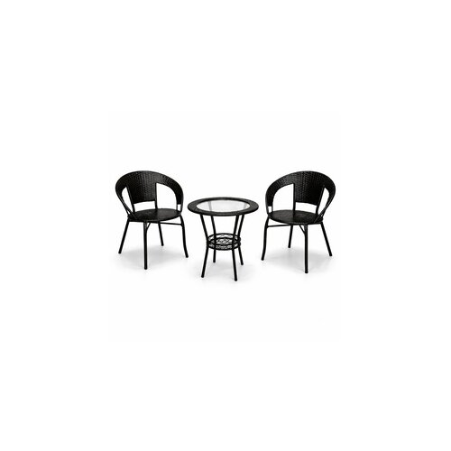  Ba&scaron;tenski set Rattanica crna Cene