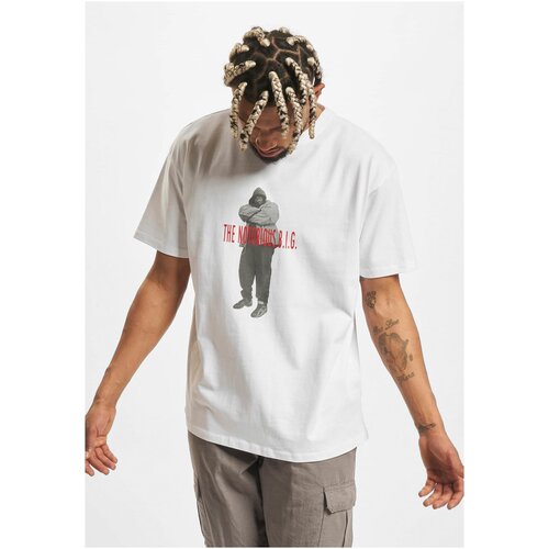Mister Tee Biggie Smalls Concrete Tee White Slike
