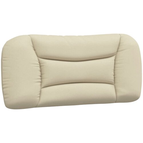 Maison Chic posteljno vzglavje - vzglavna omarica - vzglavna stranica krem 90 cm blago, (21704347) Cene