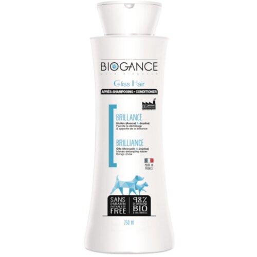 Biogance dog gliss hair conditioner&shampoo 250ml Slike