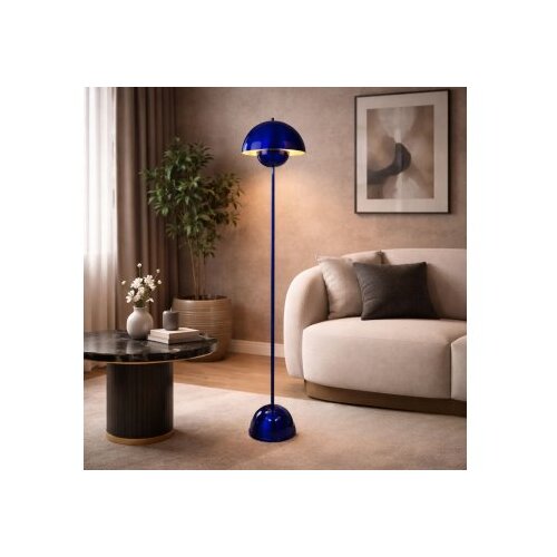 Opviq podna lampa, tamnoplava Slike