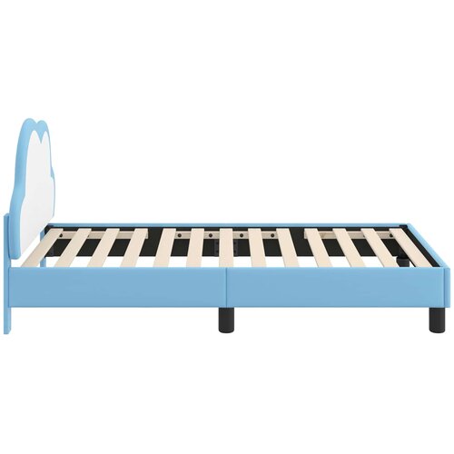  za djecu s uzglavljem Plava 80 x 160 cm PU Slike