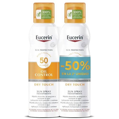 EUCERIN® Sun Sensitive Protect spray SPF50+ promo 2 x 200 ml Cijene