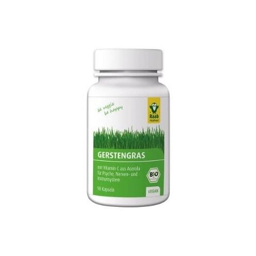 Raab Vitalfood GmbH Bio ječmenova trava v kapsulah Cene