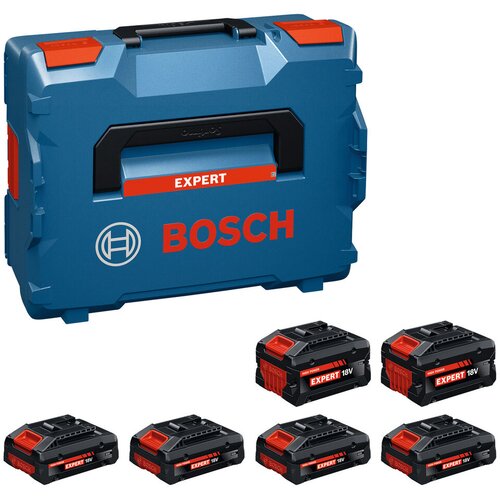 Bosch PROFESSIONAL set akumulatorskih baterij EXBA18V-40 In EXBA18V-80, 18V/4Ah In 8Ah, 1600A0373G Slike