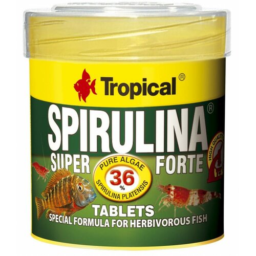 Tropical super spirulina forte hrana sa visokim sadrzajem spiruline (36%) za ribice u obliku tableta 50 ml - 36 g oko 80 kom Cene