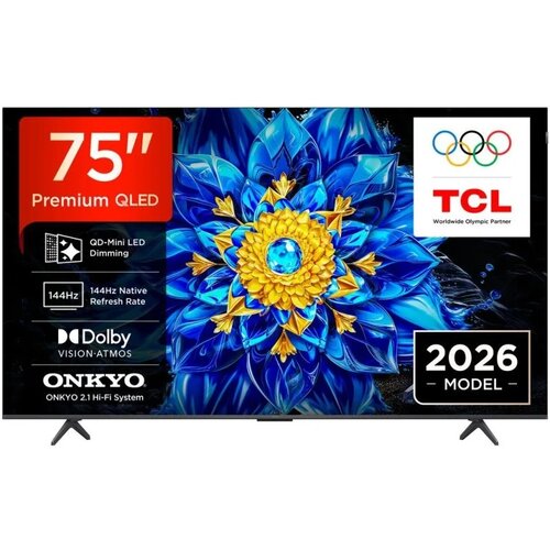 Tcl 75"P8L 4K QLED Google TV;QD-Mini LED Dimming 144Hz(288Hz FHD), D.Atmos, D.Vision 450 nits Cijene