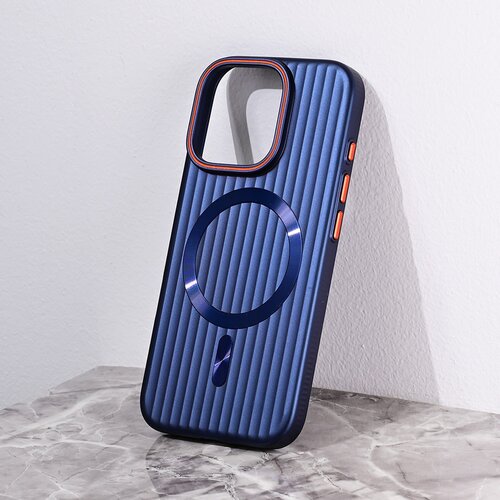 Torbica Magsafe Stripe za iPhone 16 Pro 6.3 plava Slike
