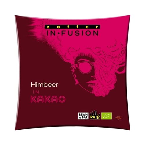 Zotter Schokoladen Bio čokolada Infusion - "Malina v kakavu" Cene