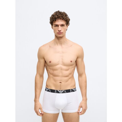 Emporio Armani Bokserice bež melange / crna / bijela Slike