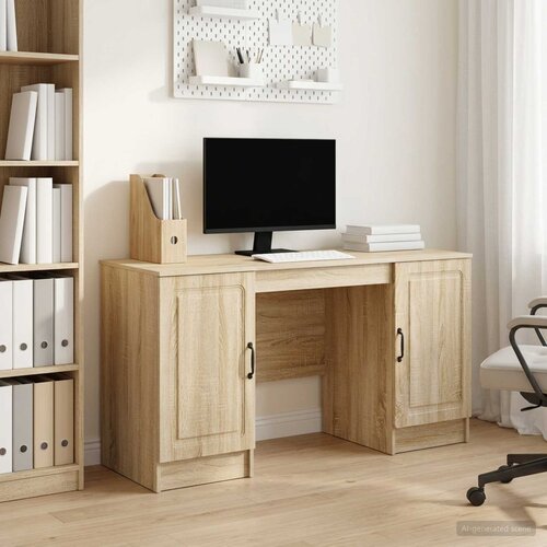  Stol Hrast sonoma 142,5 x 50 x 75 cm Konstruirano drvo Cijene
