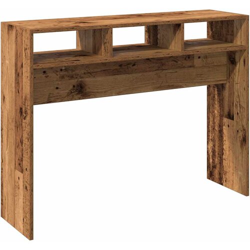 Maison Chic konzolna miza - miza ob steni Stari les 105x30x80 cm Inženirski les, (21786252) Slike