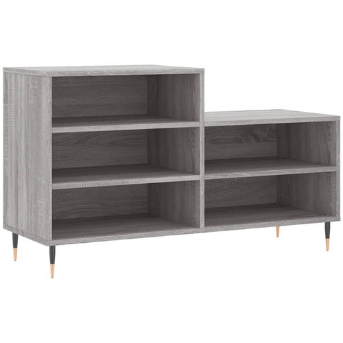 VidaXL Omarica za čevlje siva sonoma 102x36x60 cm inženirski les, (21025246) Slike
