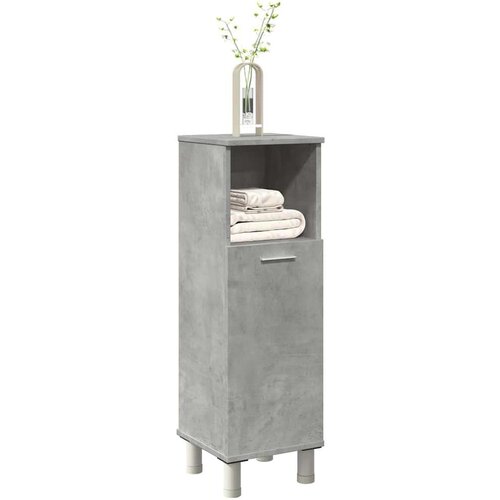  Kopalniška omarica - Kopalniški kabinet betonsko siva 30x30x95 cm iverna plošča, (21794411) Cene