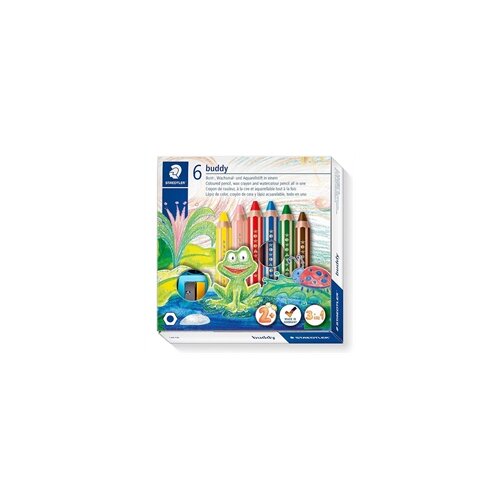Staedtler Bojice Noris Buddy, 6 kom, s šiljilom Cijene