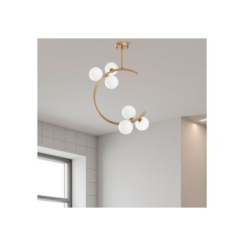Opviq luminar 14126 zlatna visilica Slike