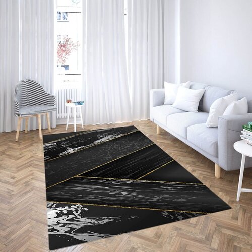 Conceptum Hypnose tepih Cg38, pravougaoni, 80 x 140 cm, crni Cijene
