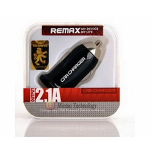 Remax Auto punjac 1x USB 2.1A crni Slike