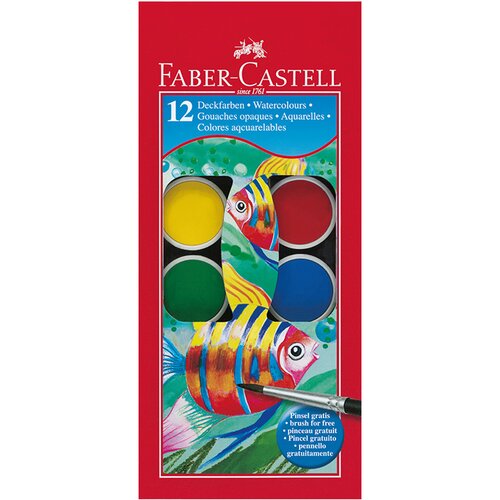  Vodene boje Faber Castell 1/12 125012/125018 Cene