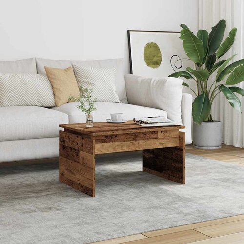  Stol za kavu staro drvo 68 x 50 x 38 cm od iverice Cijene
