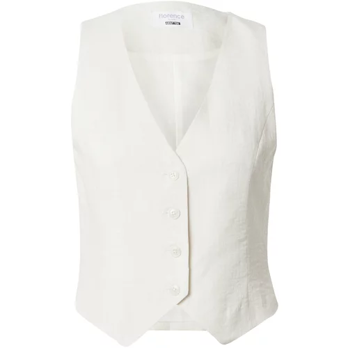 florence by mills exclusive for ABOUT YOU Prsluk od odijela 'Calendula' prljavo bijela