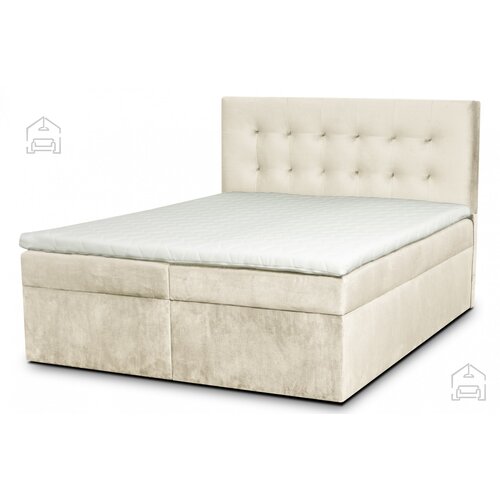 Ropez Boxspring postelja Paris - 160x200 cm Slike