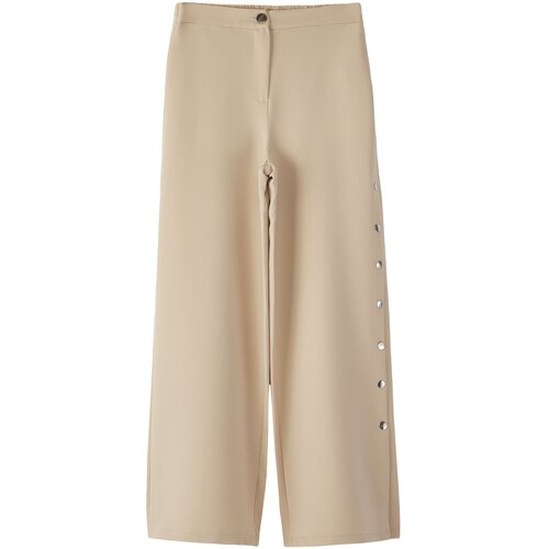Trendyol ženske pantalone Twoss20Pl0398, kamen-siva Cene