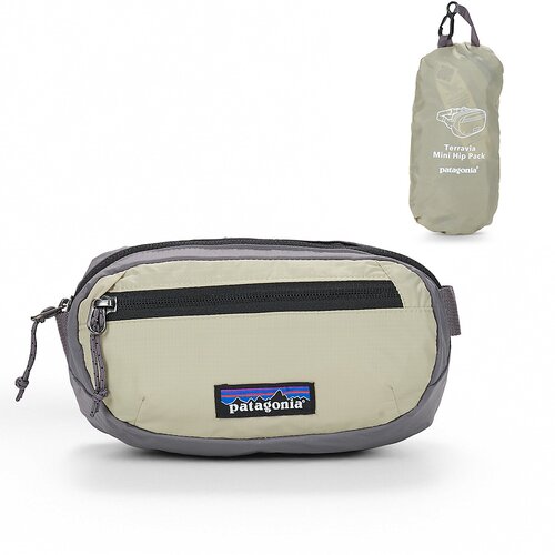 Patagonia Torbice za okrog pasu TERRAVIA MINI HIP PACK Siva Slike