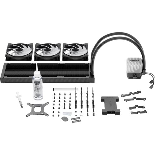 Be Quiet! Budi tiho! Light Loop 360mm RGB All in One 360mm vodeno hladenje AMD: AM4/AM5, Intel: 1700/1200/115x. Slike