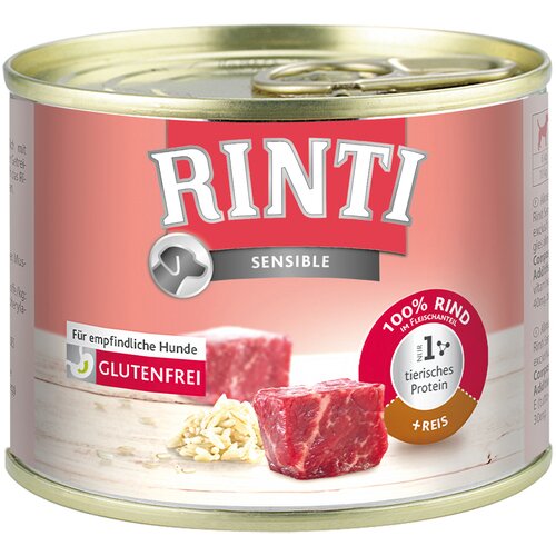 Rinti Sensible 6 x 185 g - Govedina i riža Cijene