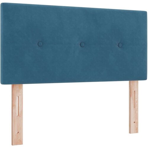 Box Spring Krevet s Madracem Tamno Plava 80x200 cm Bar&amp;scaron;un Slike
