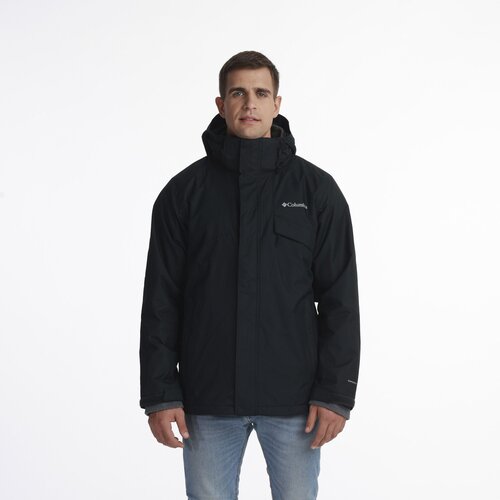 Columbia muška jakna delta ridge ii hooded jacket m, crna Cene
