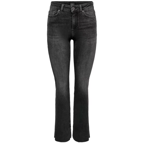 Only Jeans hlače 15256142 Siva Flared Fit