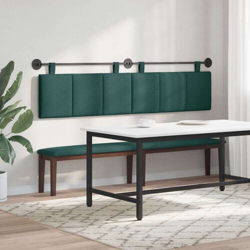  Držeće uzglavlje Zidne Tamnozelena 210 x 55 x 5 cm tkanina - Tamnozelena 200 cm bez LED Slike