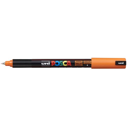 POSCA Uni flomaster; konica 0,7 mm kovina; oranžen, (21290452) Cene