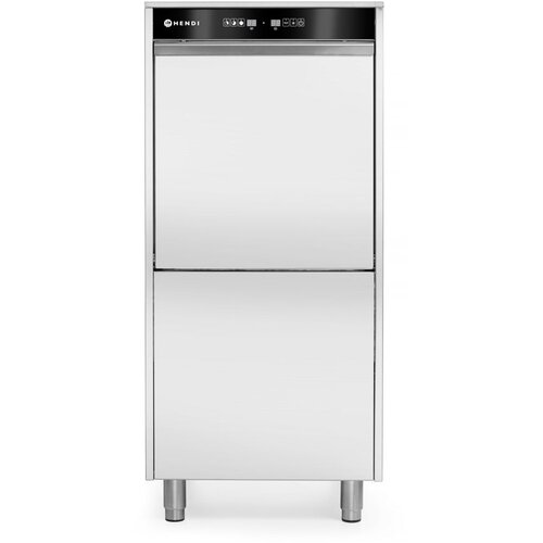 Hendi 50x60 ma&scaron;ina za pranje posuđa za posude i posude &ndash; elektronski kontrolisana, sa sistemom za doziranje deterdženta i pumpom za odvod, 400V/7100W, 595x777x(H)1335mm Cene