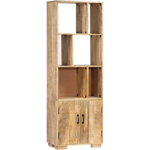 The Living Store Knjižna polica 60x35x180 cm trden mangov les - Knjižna Omara, (21431460) Slike