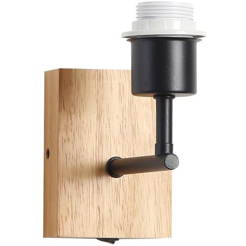  Brilagi - Zidna lampa NUBILA WOOD 1xE27/25W/230V hrast/crna Cene