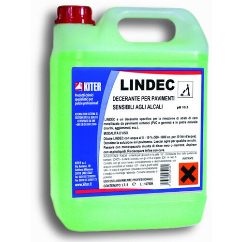 Kiter sredstvo za uklanjanje voska za linoleum i osetljive podove lindec 5L Slike