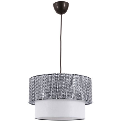 Opviq coral - grey, white greywhite chandelier Cene