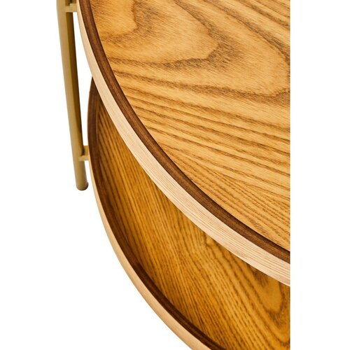 Premier Housewares Okrogla stranska mizica &amp;oslash; 60 cm Viborg &amp;ndash; Slike