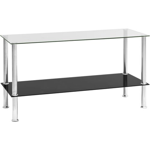  Stolić za kavu prozirni 110 x 43 x 60 cm od kaljenog stakla Slike