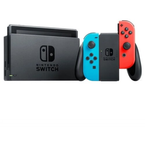 Nintendo SW Switch Console crveni i plavi joy Slike