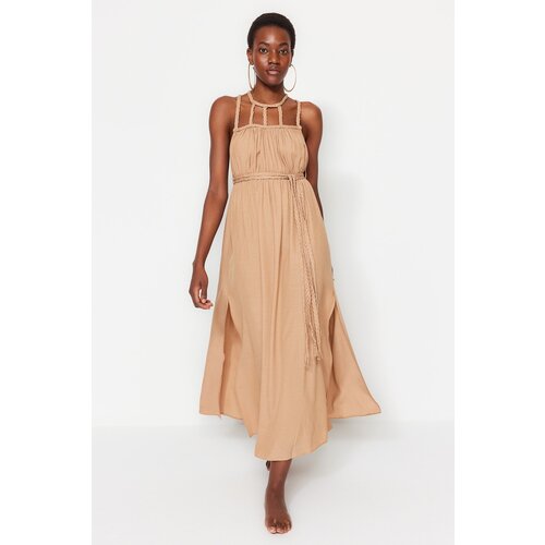 Trendyol Dress - Brown - Basic Cene