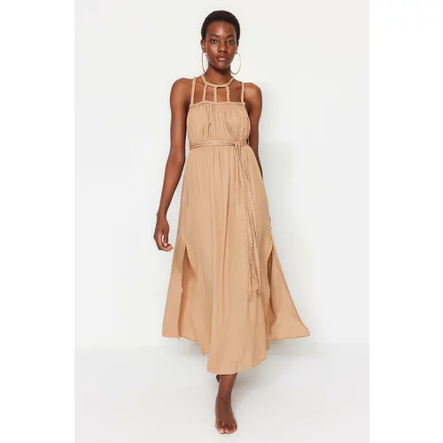 Trendyol Dress - Brown - Basic