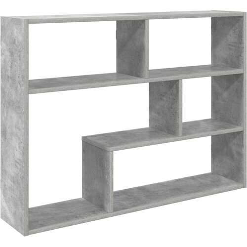  Zidna polica Zidna montaža Betonska siva 95 x 20 x 69 5 cm - Betonska siva Cene