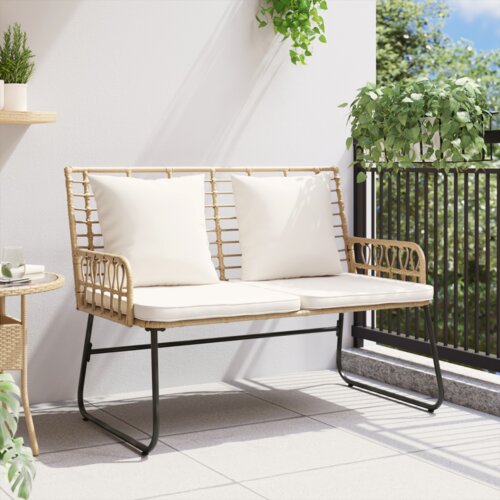 vidaXL Set vrtnih namještaja Crna, Antracit 113 x 69 x 83 cm Cene